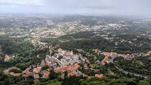 Sintra National Palace from Castle of the Moors.jpg