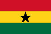 Ghanas flagg