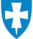 Fylkesvåpen for Rogaland (godkjent 1974): steinkors med spiss fot (det fins flere slike i Rogaland).