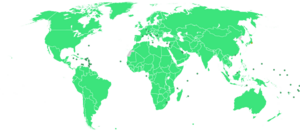 2020 Summer Olympic games countries.svg