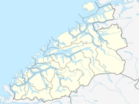 Rastarkalv ligger sør på øya Frei
