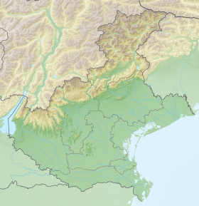 Arrangørstedene i Veneto