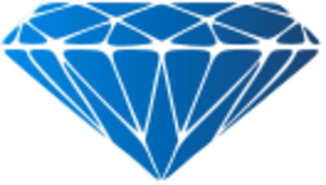 Diamond blue.svg