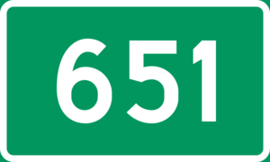 Riksvei 651.svg