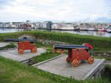 Nyholmen skandse ligger på Nyholmen ytterst på Burøya utenfor Bodø