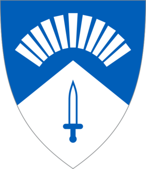 Coat of Arms of the Norwegian 6th Division (1979).svg