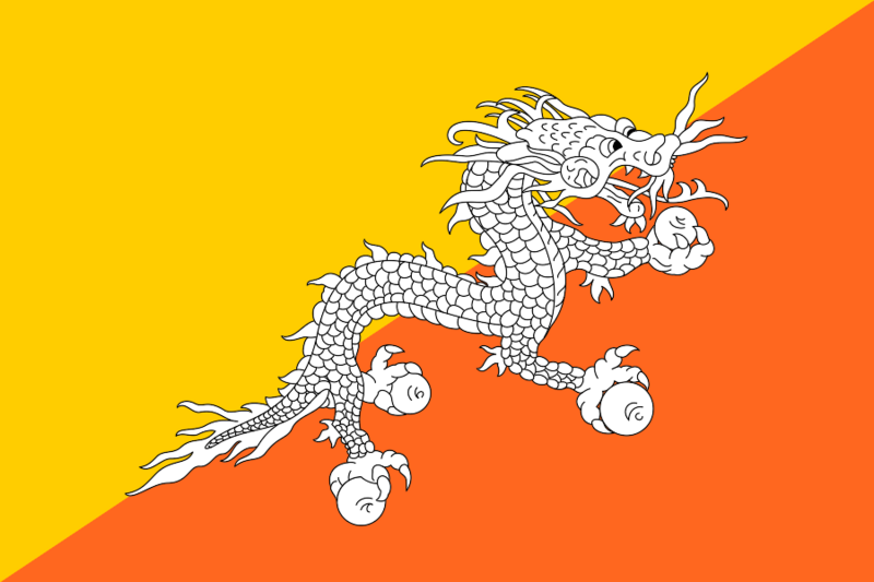 Fil:Flag of Bhutan.svg
