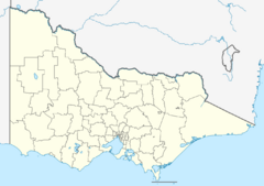 Melbourne ligger i Victoria (Australia)