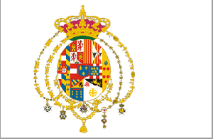 Flag of the Kingdom of the Two Sicilies 1816.gif