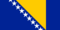 Bosnia-Hercegovinas flagg