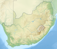Robben Island ligger i Sør-Afrika